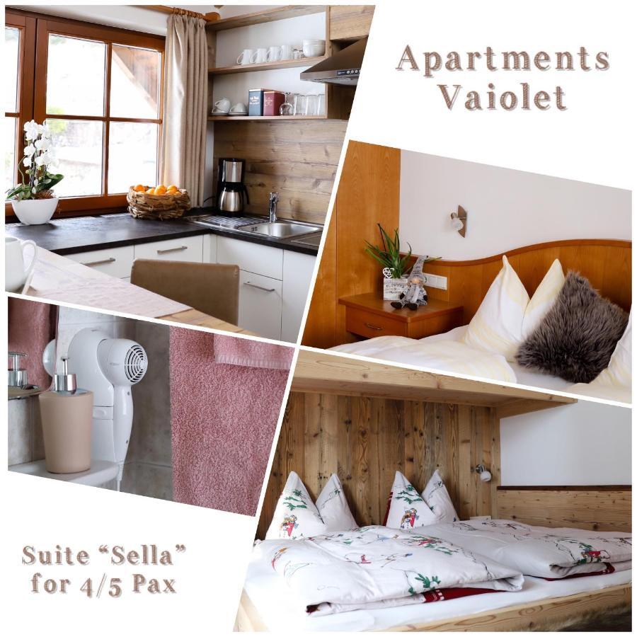 Apartments Vaiolet Santa Cristina Val Gardena エクステリア 写真