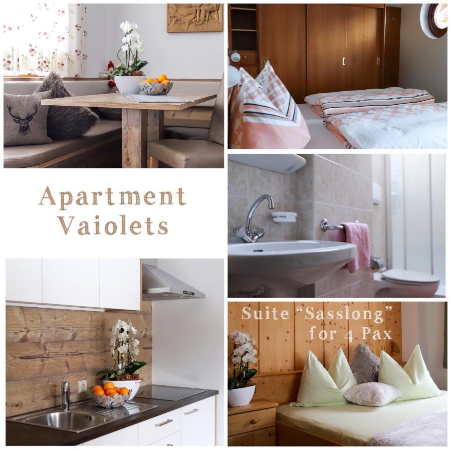 Apartments Vaiolet Santa Cristina Val Gardena エクステリア 写真